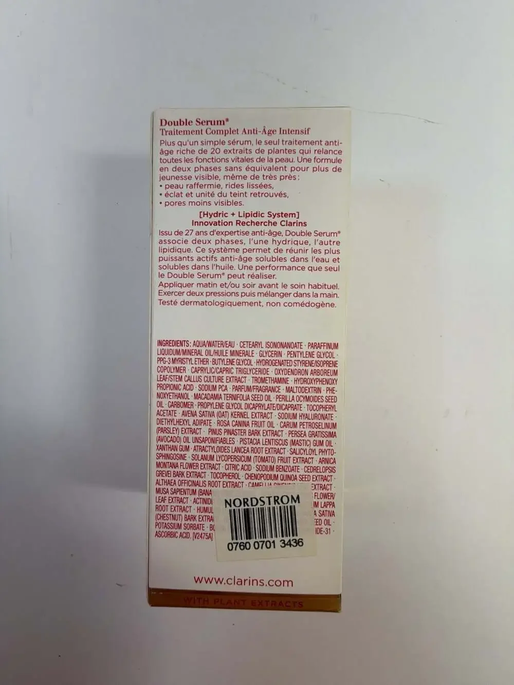Clarins Double Serum Complete Age Control Concentrate 30ml‎